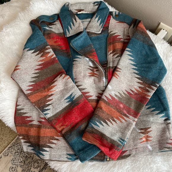 Boho Aztec Jacket - Picture 3 of 4